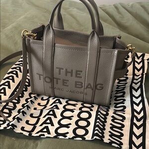 Marc Jacobs Gray Small Tote Bag